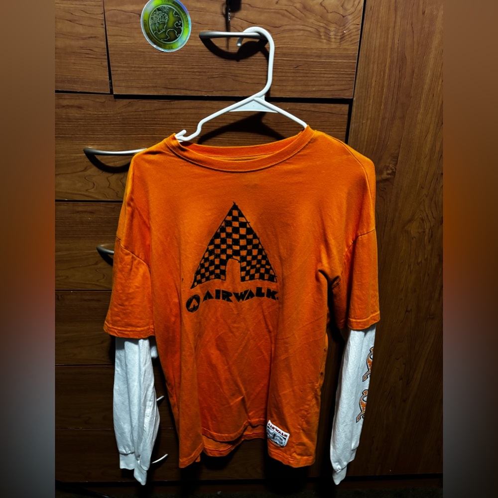 Orange Airwalk Mens Shirt